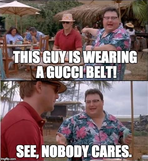 gucci belt memes|papa mang Gucci meme.